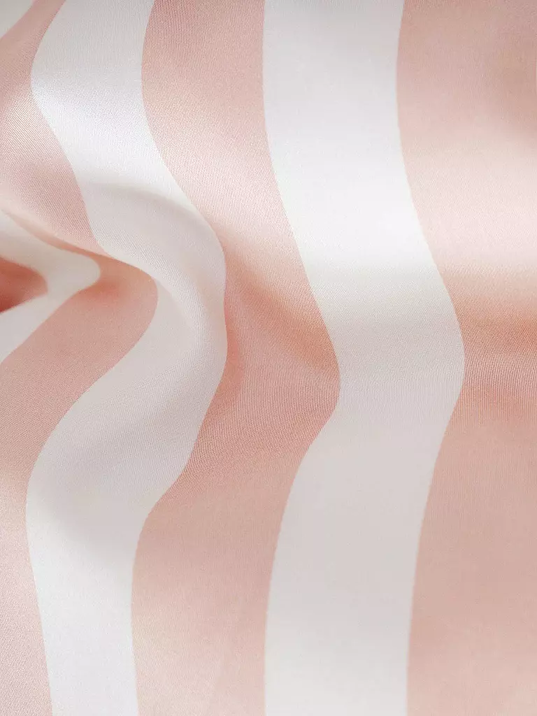 MARC O'POLO HOME | Linge de lit en satin CLASSIC STRIPE 70x90cm/140x200cm Rose Smoke | rosa