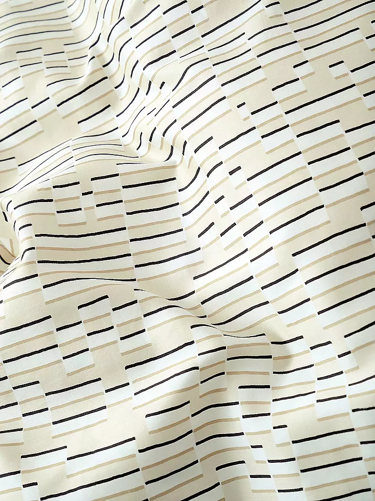 MARC O'POLO HOME | Linge de lit en satin HARPA 70x90cm/140x200cm Avoine | hellgrau