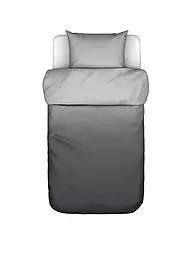 MARC O'POLO HOME | Linge de lit en satin JORN 70x90cm/140x200cm Bleu Calme | Gris