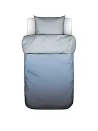 MARC O'POLO HOME | Linge de lit en satin JORN 70x90cm/140x200cm Bleu Calme | Bleu