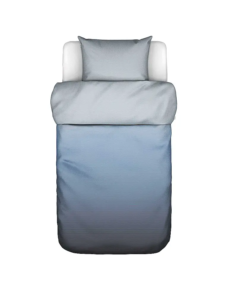 MARC O'POLO HOME | Linge de lit en satin JORN 70x90cm/140x200cm Bleu Calme | blau