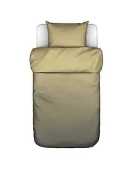 MARC O'POLO HOME | Linge de lit en satin JORN 70x90cm/140x200cm Bleu Calme | Jaune