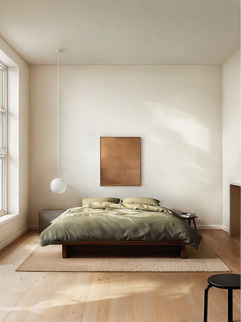MARC O'POLO HOME | Linge de lit en satin JORN 70x90cm/140x200cm Deep Pea | gelb