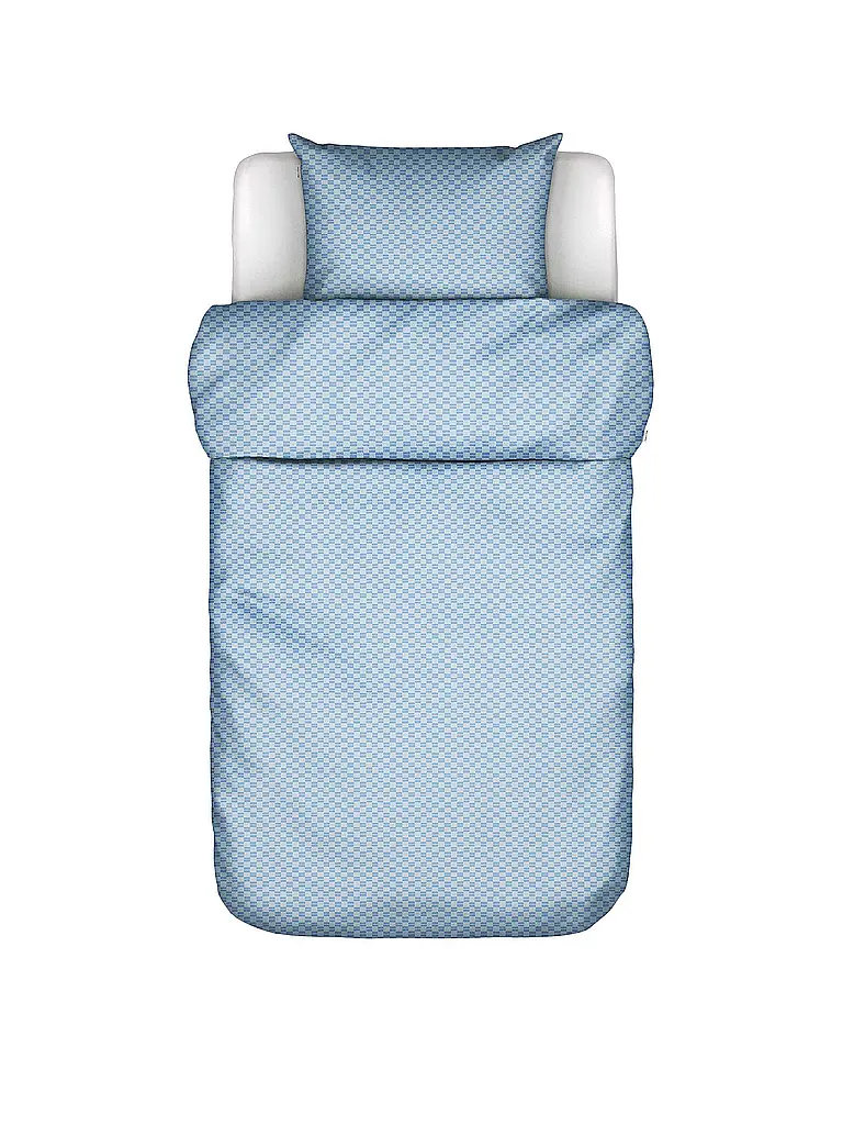 MARC O'POLO HOME | Linge de lit en satin SVEA 70x90cm/140x200cm Bleu Calme | blau