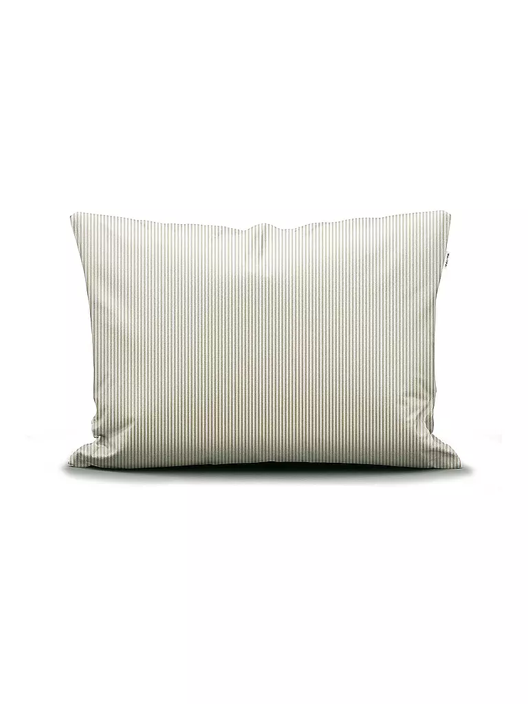 MARC O'POLO HOME | Nom du produit: Linge de lit en satin CLASSIC STRIPE 70x90cm/140x200cm Oatmel | 