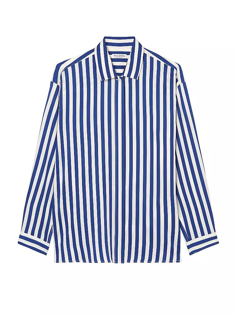 MARC O'POLO | Blouse Coupe Oversize | blau