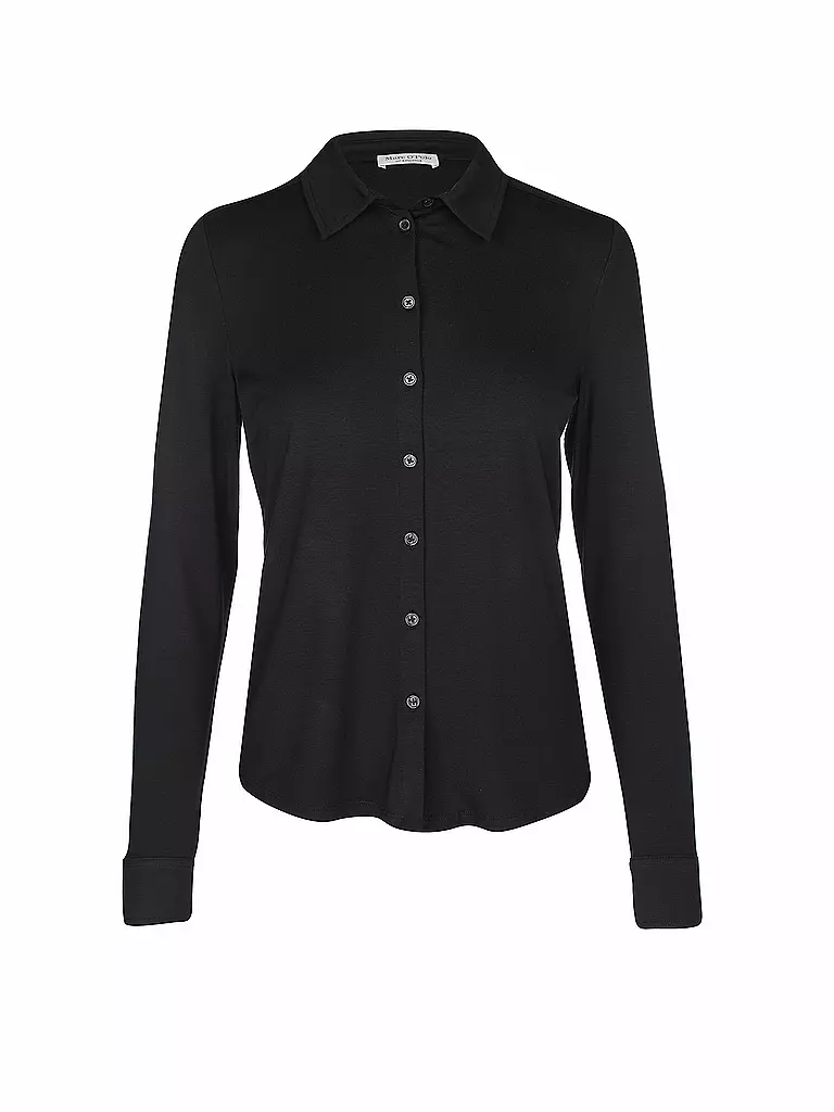 MARC O'POLO | Blouse en jersey | schwarz