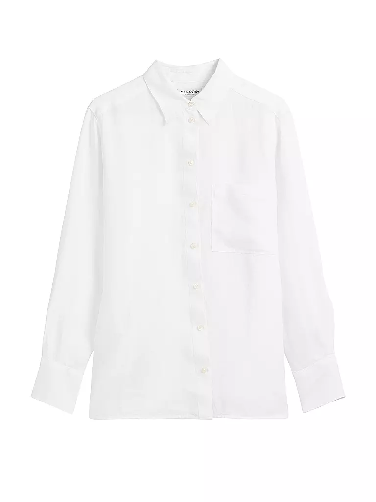 MARC O'POLO | Blouse en lin | weiss