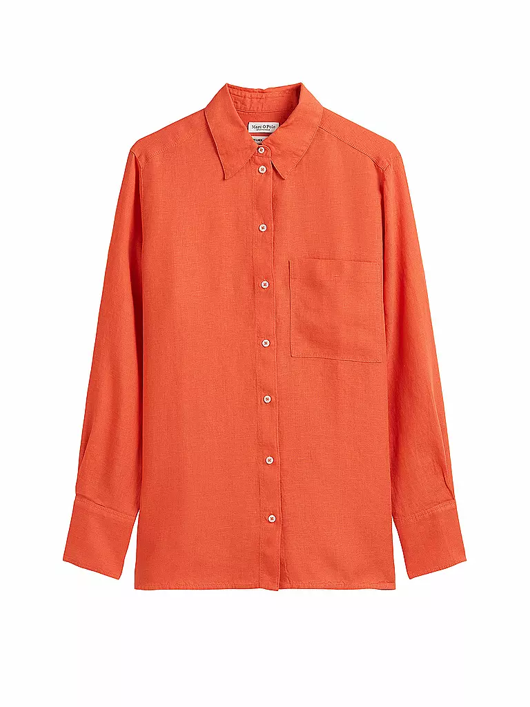 MARC O'POLO | Blouse en lin | rot