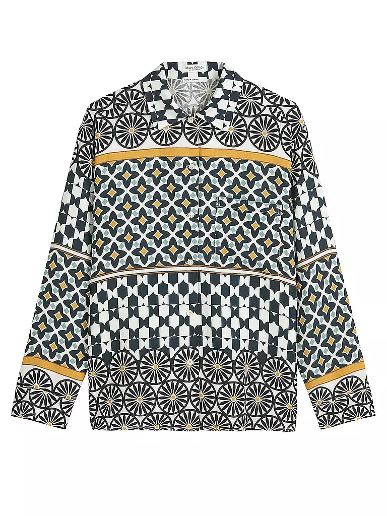 MARC O'POLO | Blouse en lin | dunkelblau