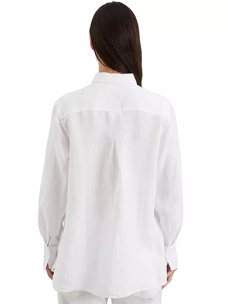 MARC O'POLO | Blouse en lin | weiss
