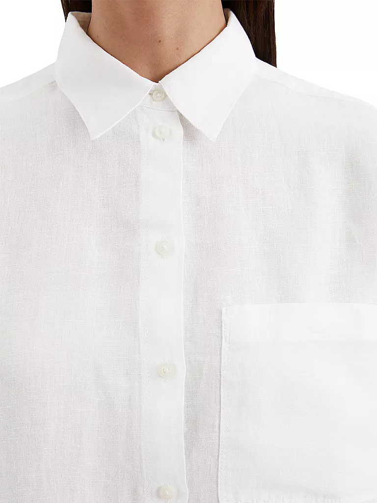 MARC O'POLO | Blouse en lin | weiss