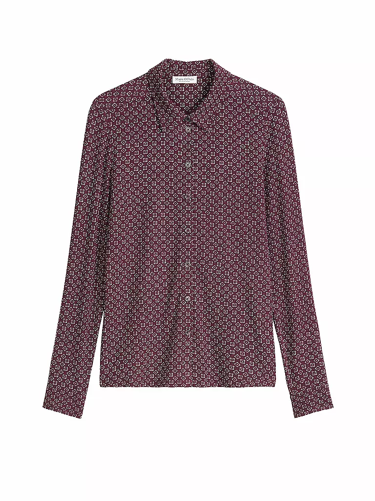 MARC O'POLO | Blouse | dunkelrot