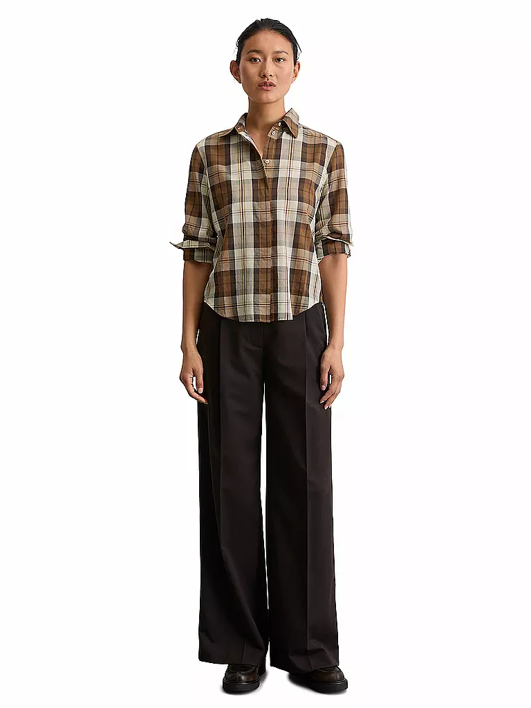 MARC O'POLO | Blouse | hellbraun