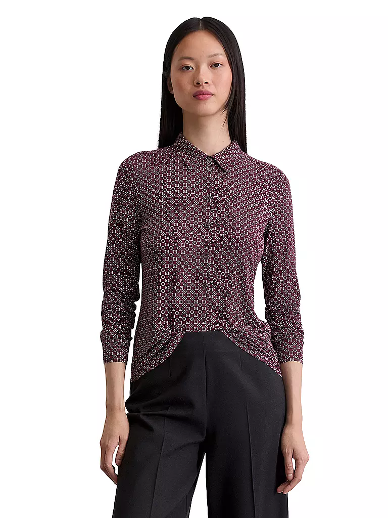 MARC O'POLO | Blouse | dunkelrot