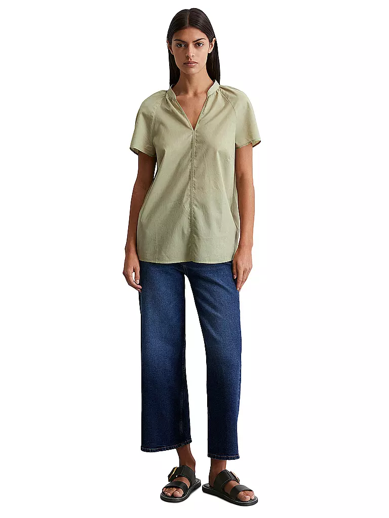 MARC O'POLO | Blouse-chemise | hellgrün