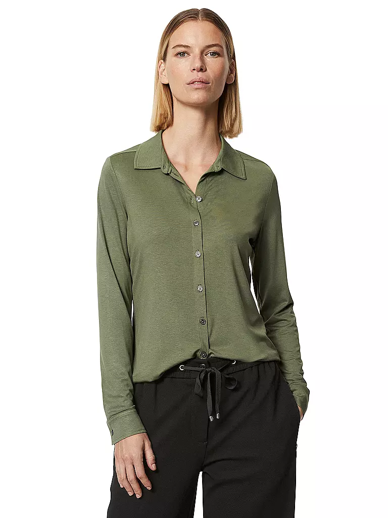 MARC O'POLO | Bluse | Olive