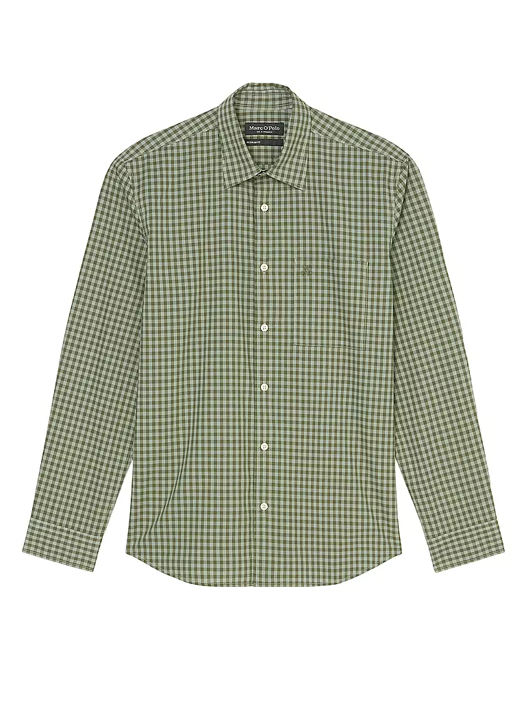 MARC O'POLO | Chemise coupe droite | grün