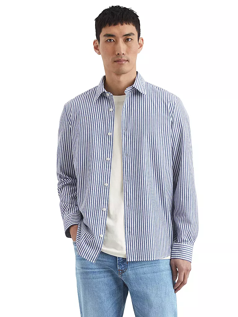 MARC O'POLO | Chemise coupe droite | Bleu