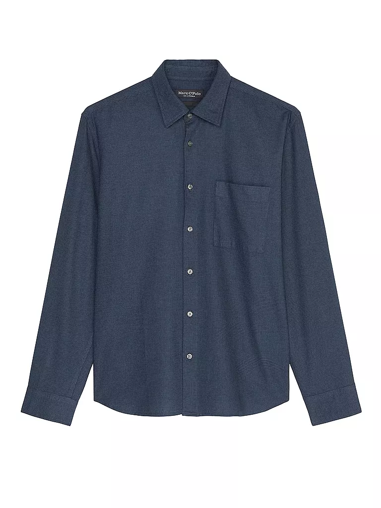 MARC O'POLO | Chemise coupe regular | dunkelblau
