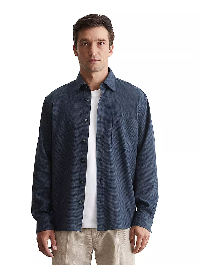 MARC O'POLO | Chemise coupe regular | dunkelblau