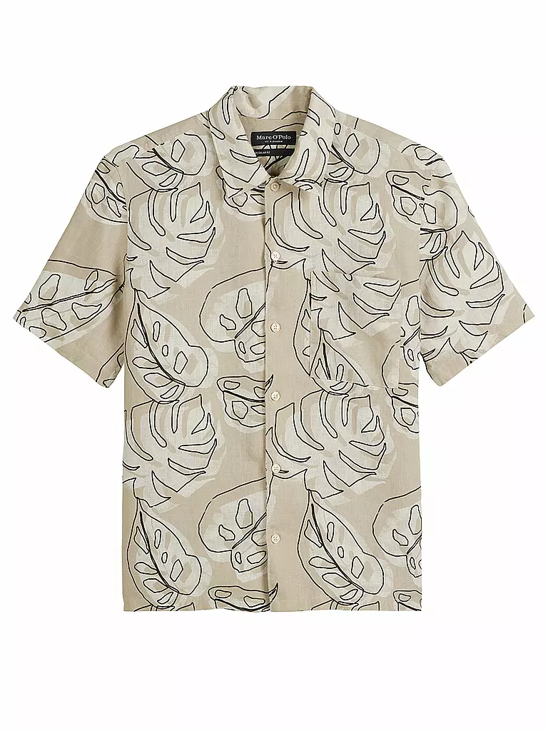 MARC O'POLO | Chemise en lin coupe regular | creme