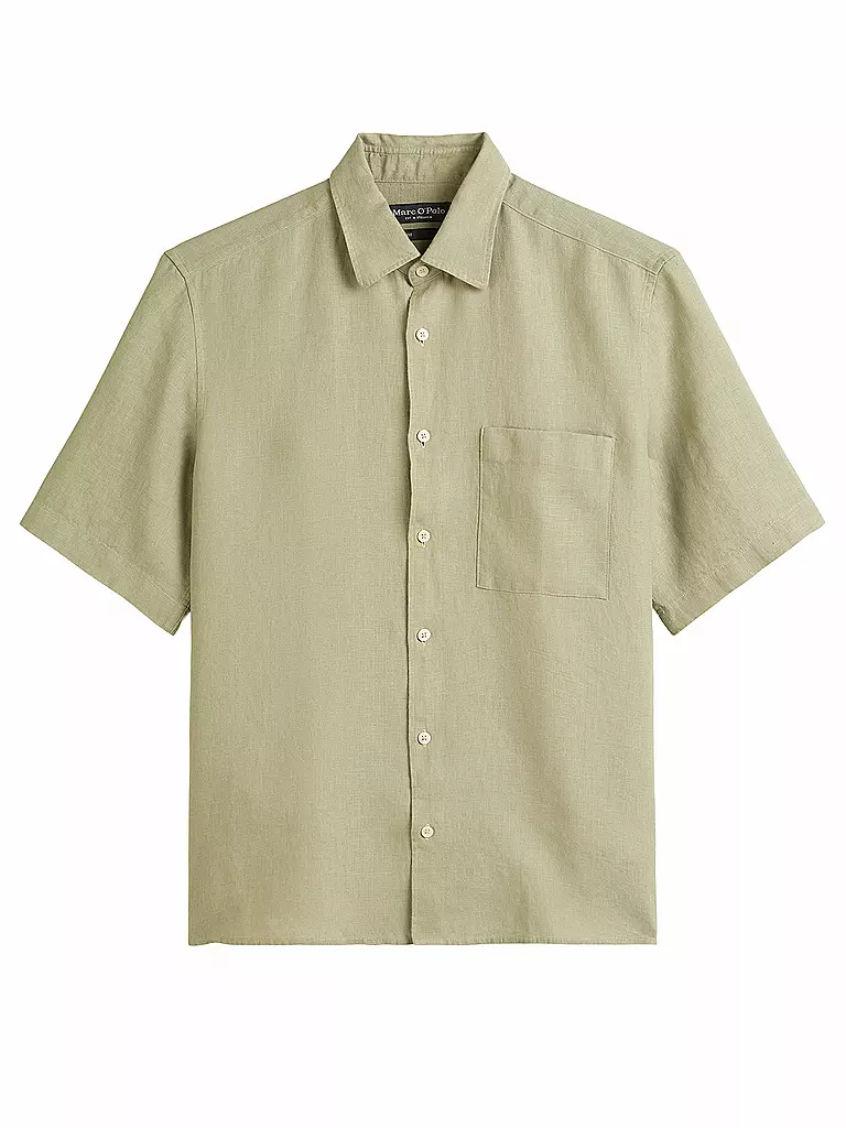 MARC O'POLO | Chemise en lin | olive