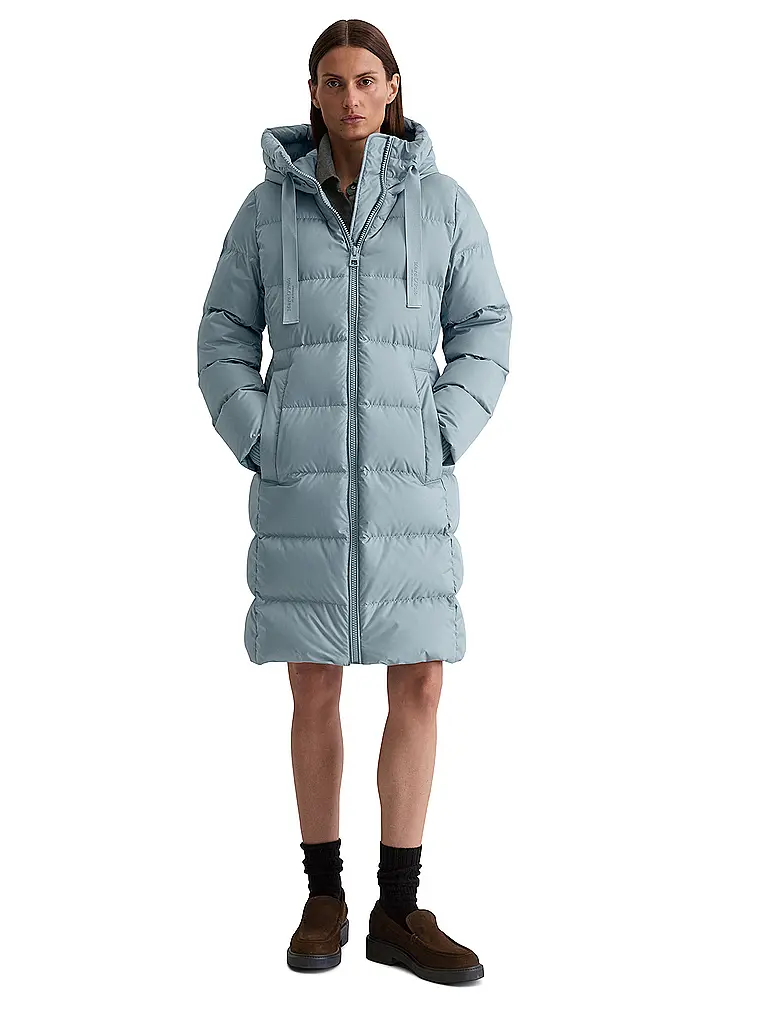 MARC O'POLO | Daunensteppmantel | Bleu