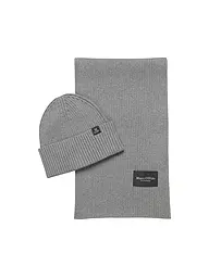 MARC O'POLO | Ensemble 2 pièces bonnet et écharpe | Gris