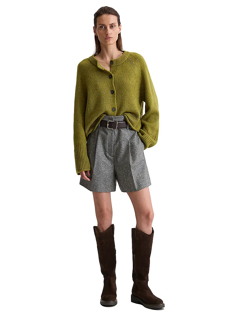 MARC O'POLO | Gilet en tricot | olive