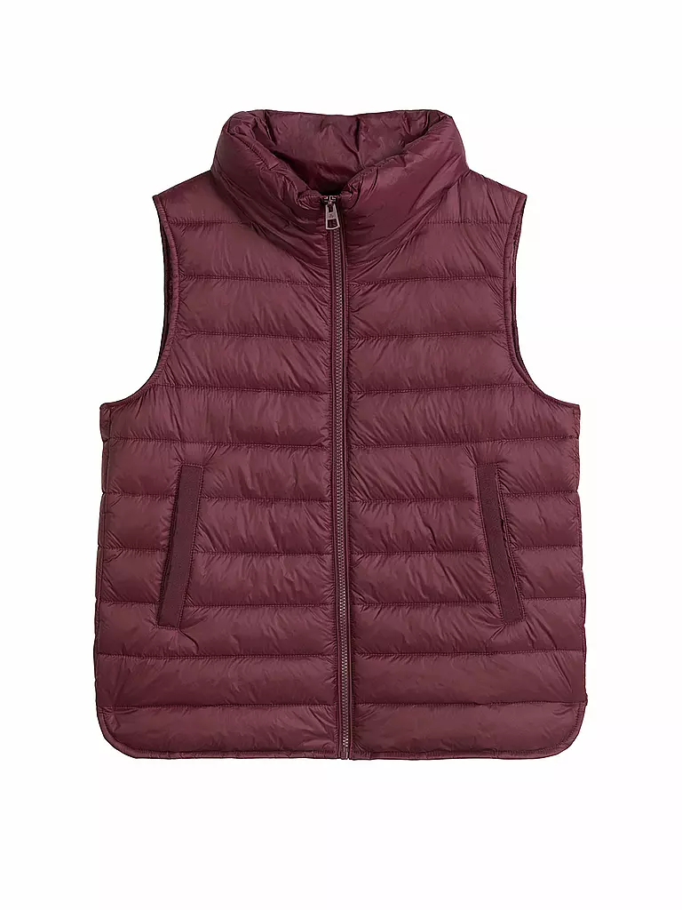 MARC O'POLO | Gilet matelassé | dunkelrot