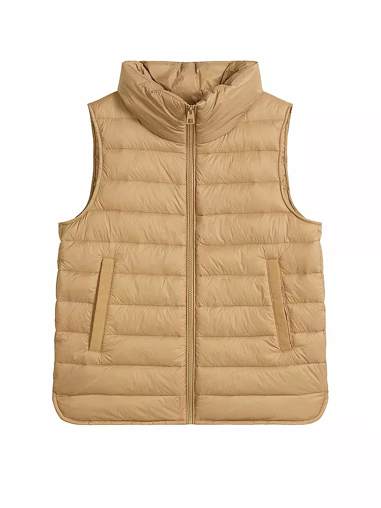 MARC O'POLO | Gilet matelassé | hellbraun