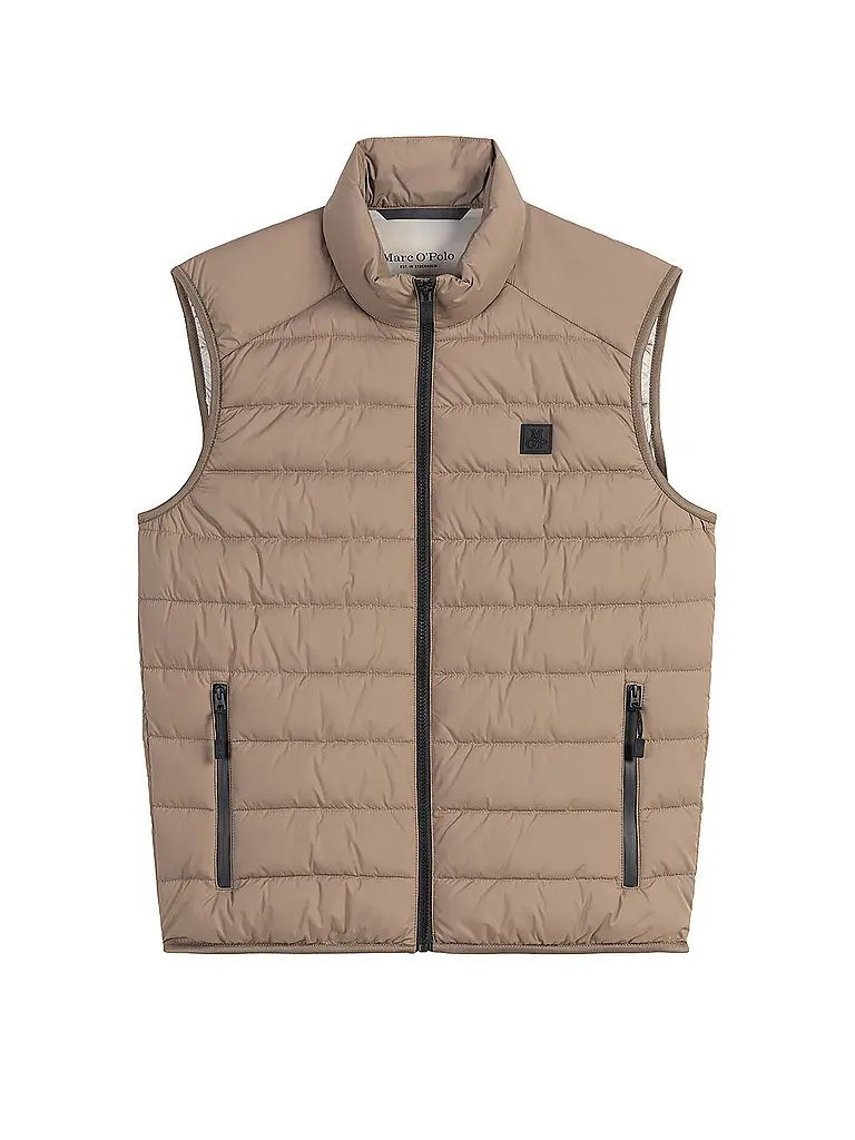 MARC O'POLO | Gilet matelassé | Marron
