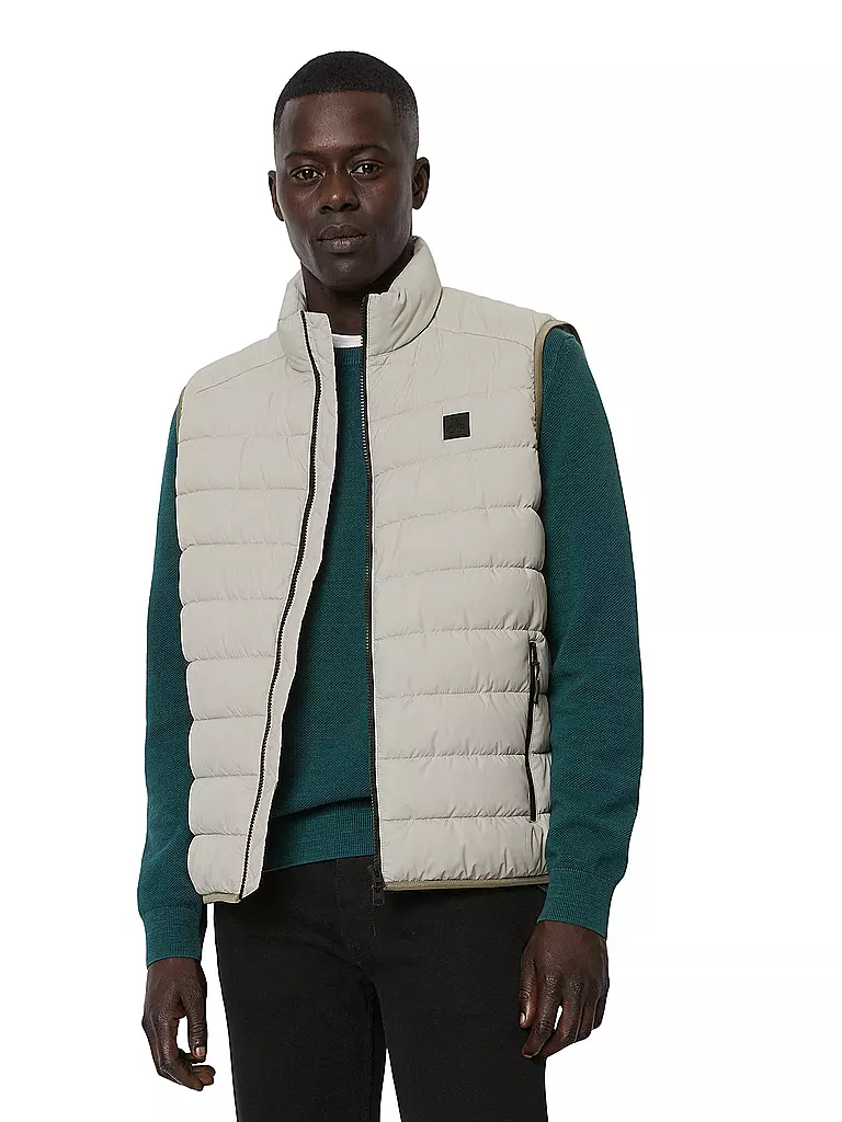 MARC O'POLO | Gilet matelassé | grau