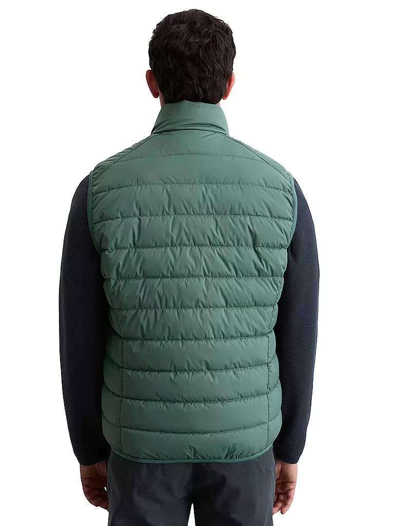MARC O'POLO | Gilet matelassé | dunkelgrün