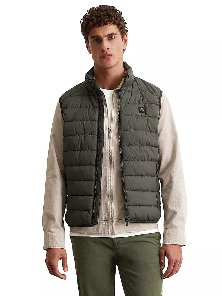 MARC O'POLO | Gilet matelassé | braun