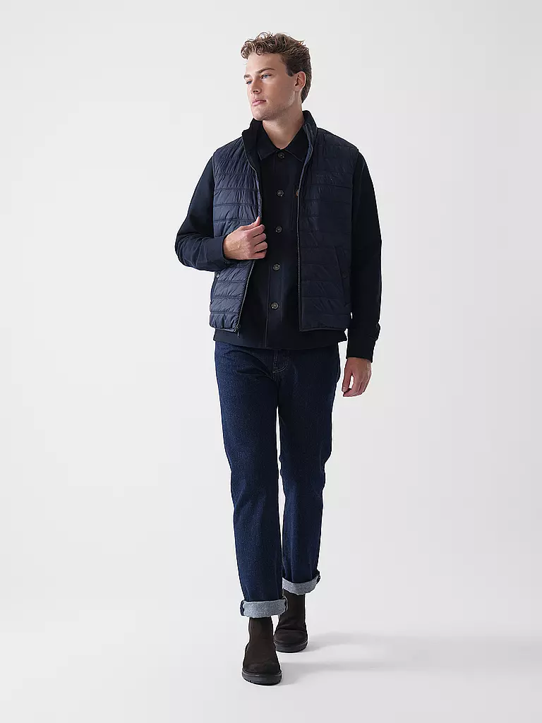 MARC O'POLO | Gilet réversible | blau
