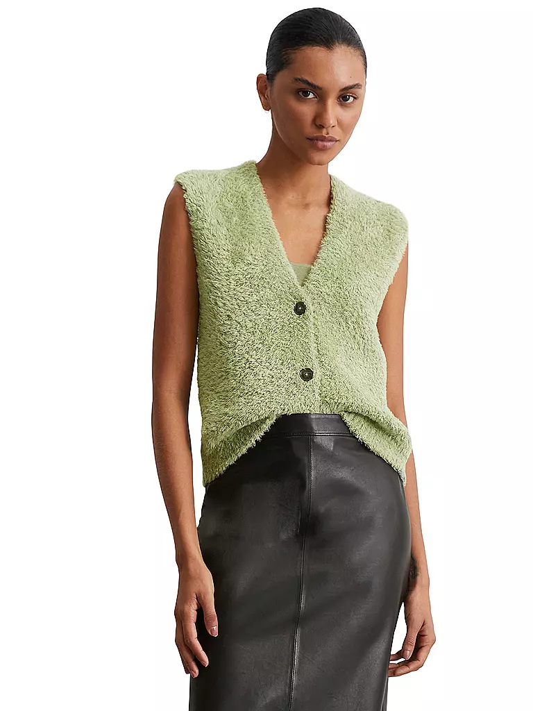 MARC O'POLO | Gilet | Vert clair