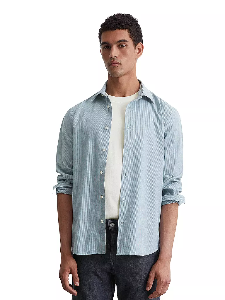 MARC O'POLO | Hemd Regular Fit  | Bleu