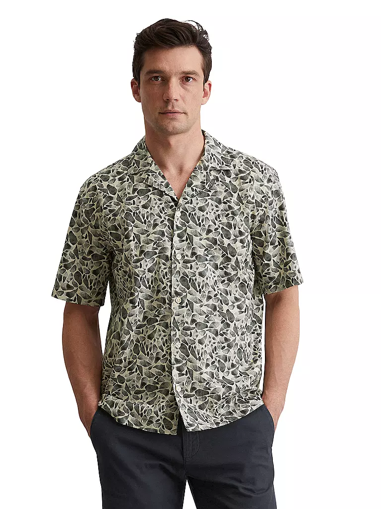 MARC O'POLO | Hemd Regular Fit  | Bleu