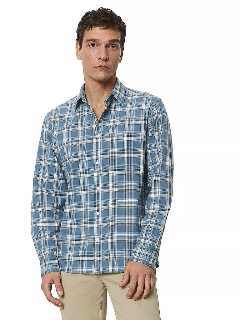MARC O'POLO | Hemd Regular Fit | Bleu