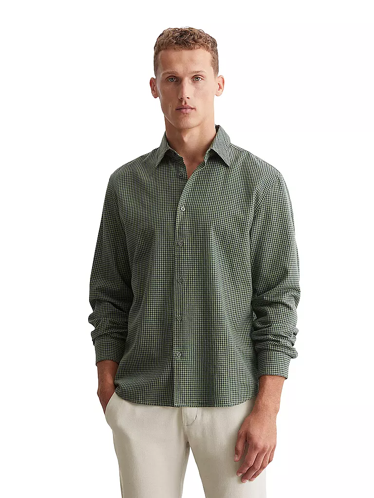 MARC O'POLO | Hemd Regular Fit | Marron