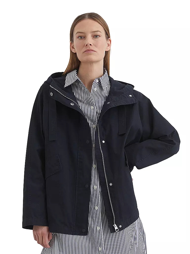 MARC O'POLO | Jacke - Cape  | Bleu foncé