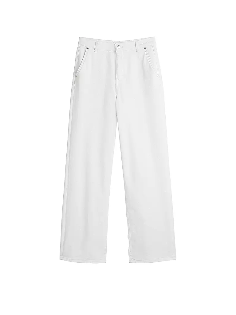 MARC O'POLO | Jeans à jambes larges | weiss