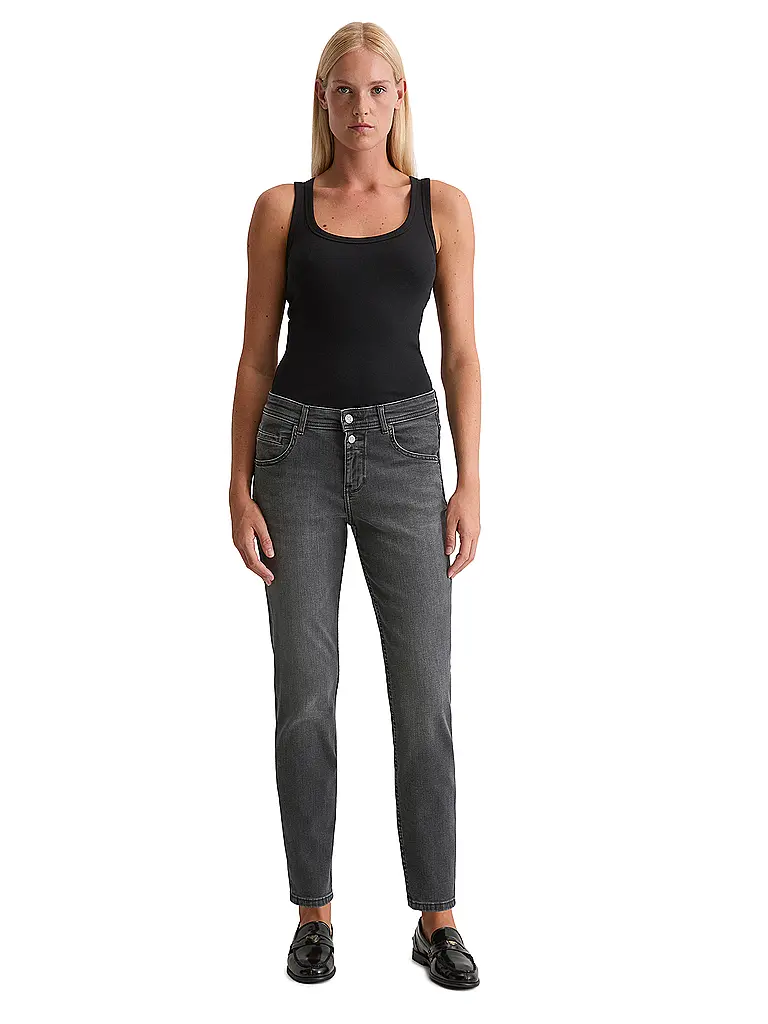 MARC O'POLO | Jeans coupe boyfriend | grau