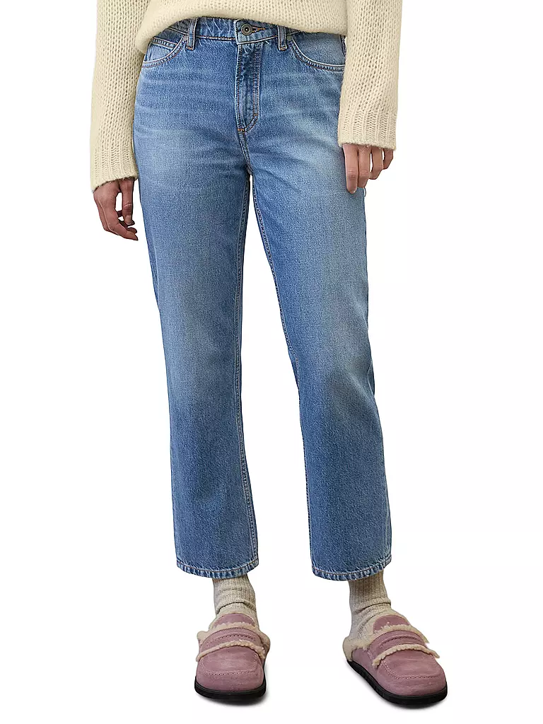 MARC O'POLO | Jeans coupe droite 7/8 | blau