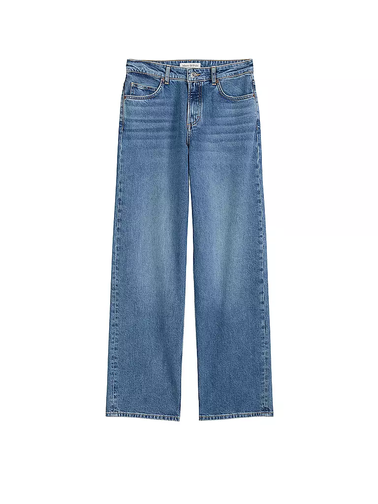 MARC O'POLO | Jeans Wide Leg | blau