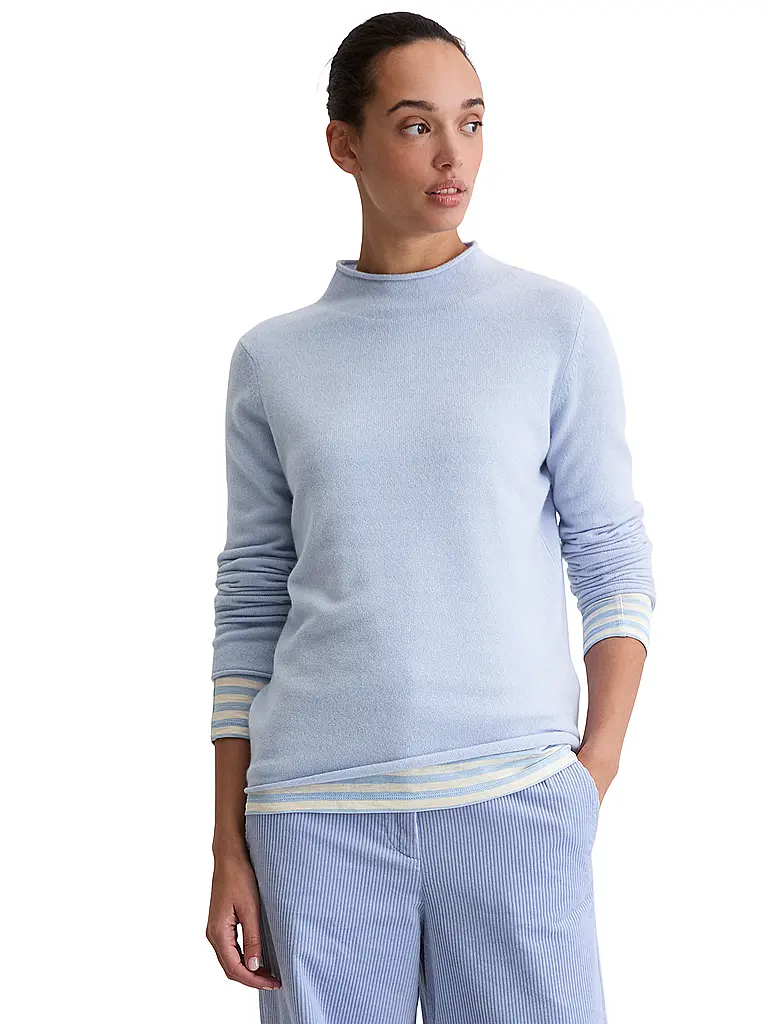MARC O'POLO | Kaschmirpullover  | Bleu