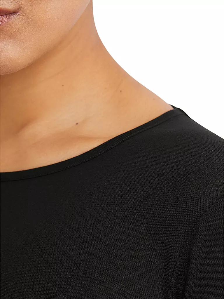 MARC O'POLO | Langarmshirt
Marque : MARC O'POLO
Couleur : noir
Catégories : Mode, Femme

Longueur des manches : Manches longues
Encolure : Col rond
Matière : Jersey, Lyocell, Tencel
Motif : Uni
Coupe (vêtements d'extérieur) : Regular
Style : Casual, Pure | 
