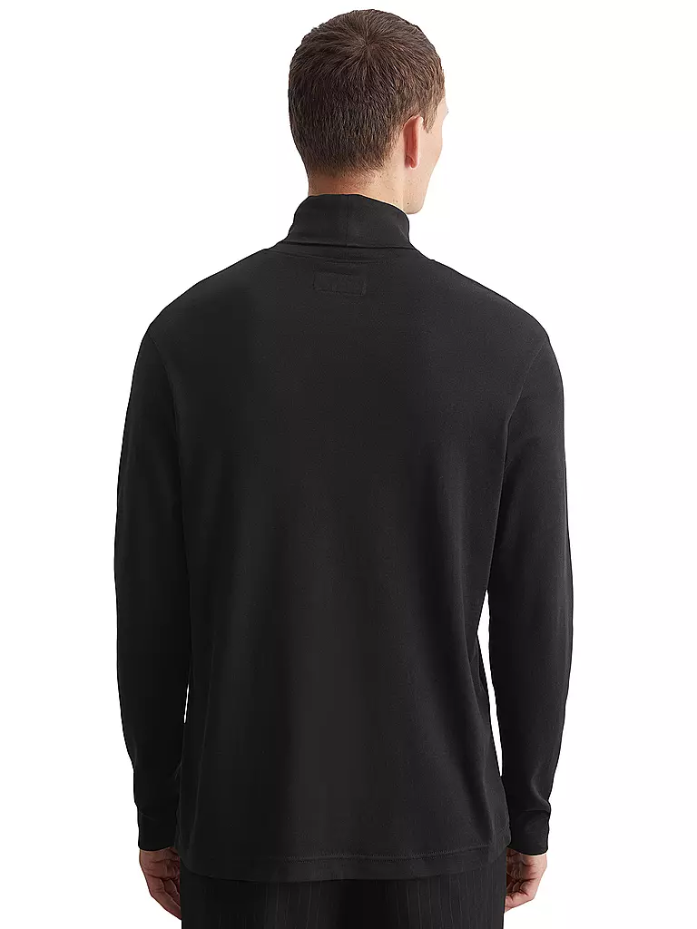 MARC O'POLO | Langarmshirt  | Noir